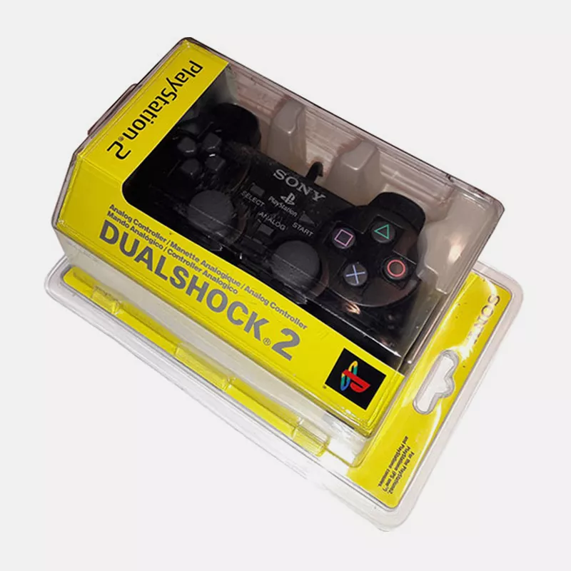 Dual Shock 2 Midnight Black Controller box art for Playstation 2